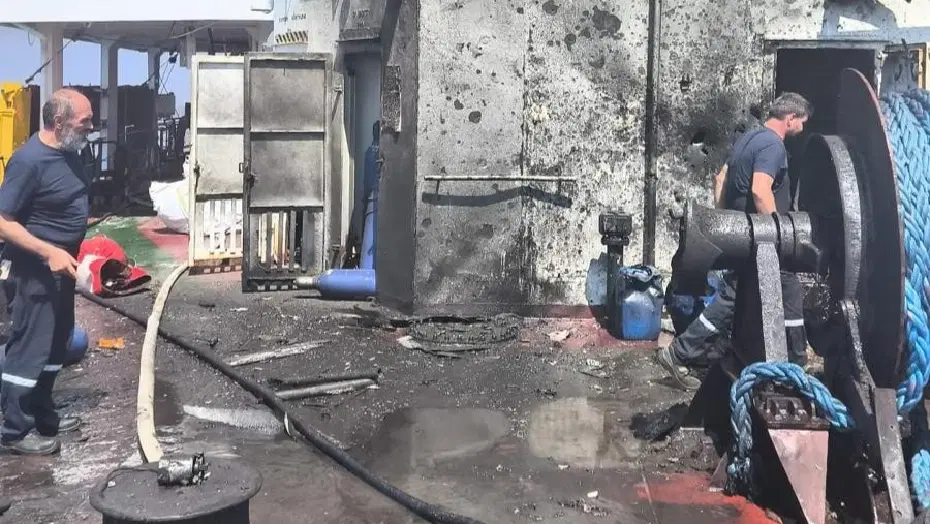 Rusya açıklarında Türk gemisine İHA saldırısı
