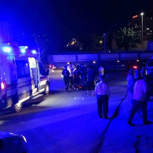 Malatya’da otomobil motosiklete çarptı: İki kardeş yaralandı