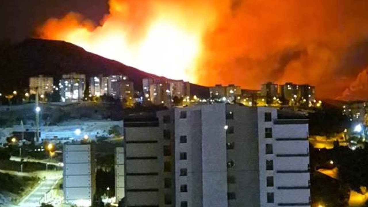 Ankara’da ağaçlık alanda yangın: 1 şüpheli gözaltında