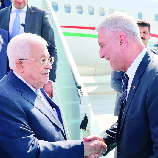 Abbas Gazze için geldi