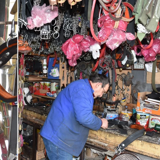 Niğde’nin son ustası unutulmaya yüz tutan saraçlık mesleğini yaşatmaya çalışıyor: Bu meslek benimle birlikte tarih olacak