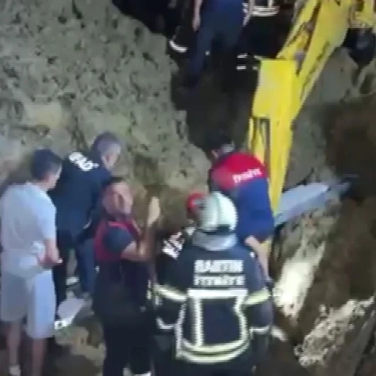 Bartın’da göçük altındakilere ulaşmak için nefes kesen çalışma
