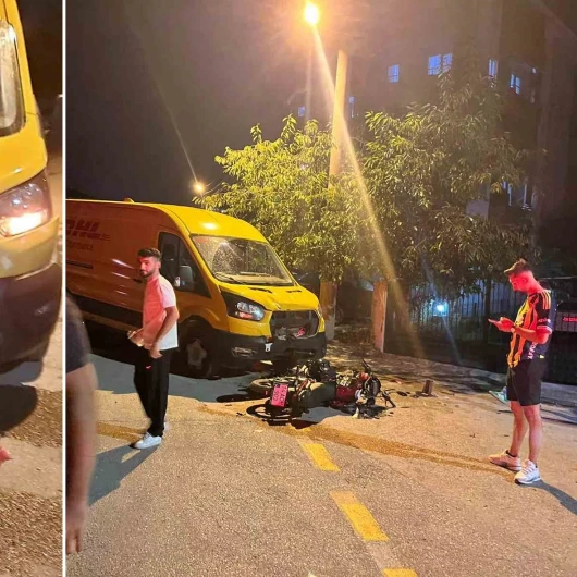 Bolu’da motosiklet ile panelvan çarpıştı: Bir kişi yaralandı