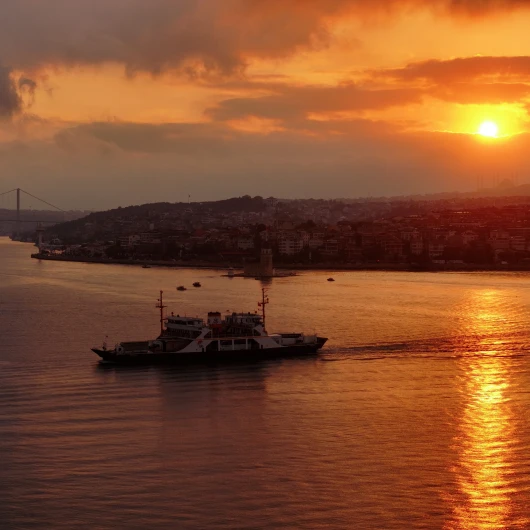 İstanbul’da muhteşem gün doğumu