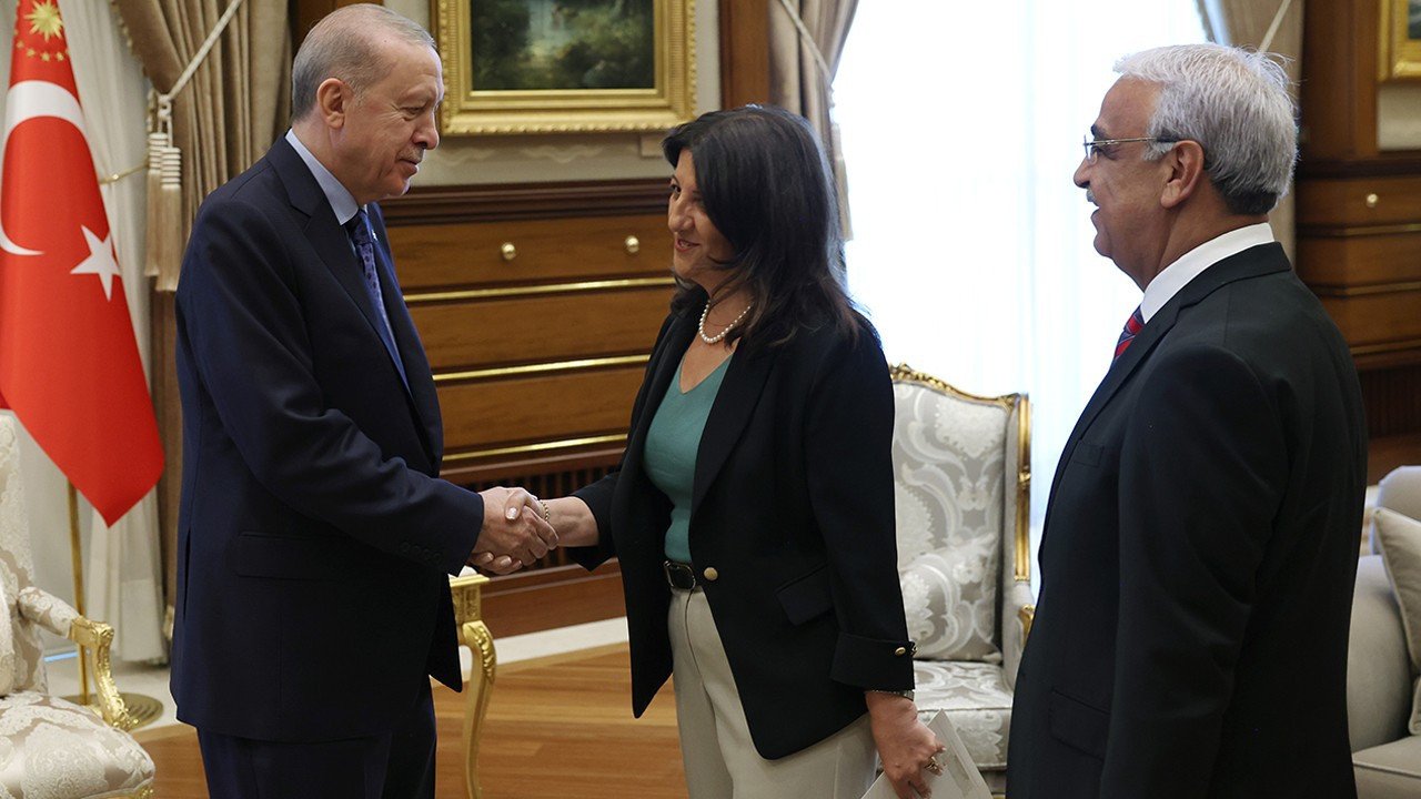 Cumhurbaşkanı Erdoğan, DEM Parti heyetini kabul etti