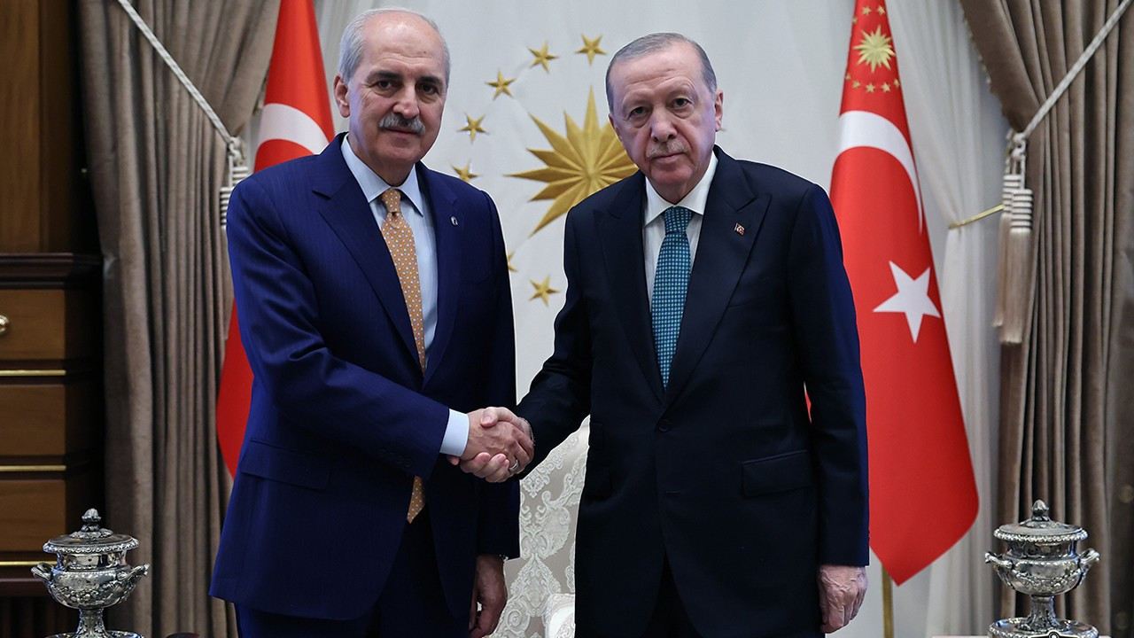 Cumhurbaşkanı Erdoğan Kurtulmuş’u kabul etti