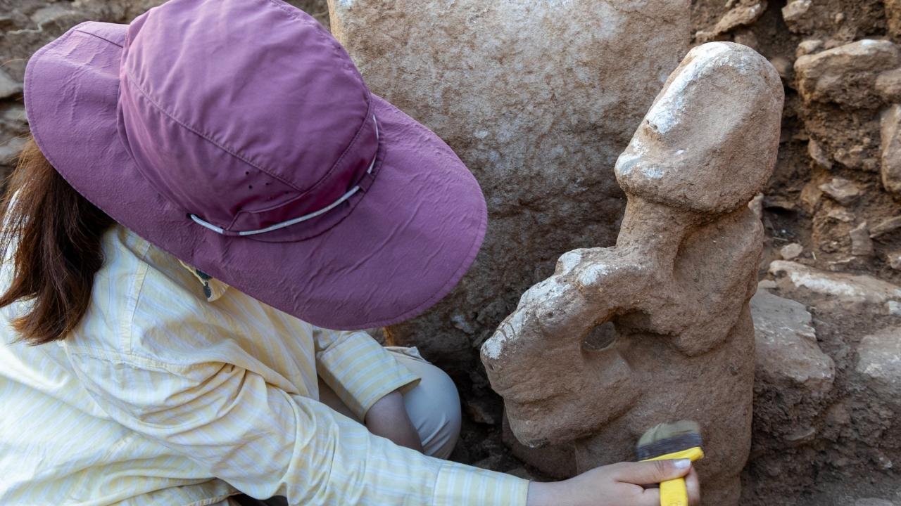 Karahantepe’de 11 bin yıllık kompozit heykel bulundu