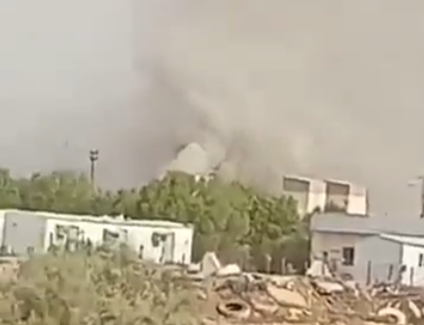 Irak’ta sıcaklar felaket getirdi! Mühimmat deposu patladı, ticari depo kül oldu!