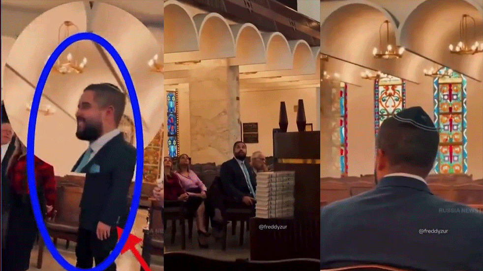 Maduro’nun oğlundan İsrail’e yeşil ışık! Kipa taktı, sinagog ziyaret etti