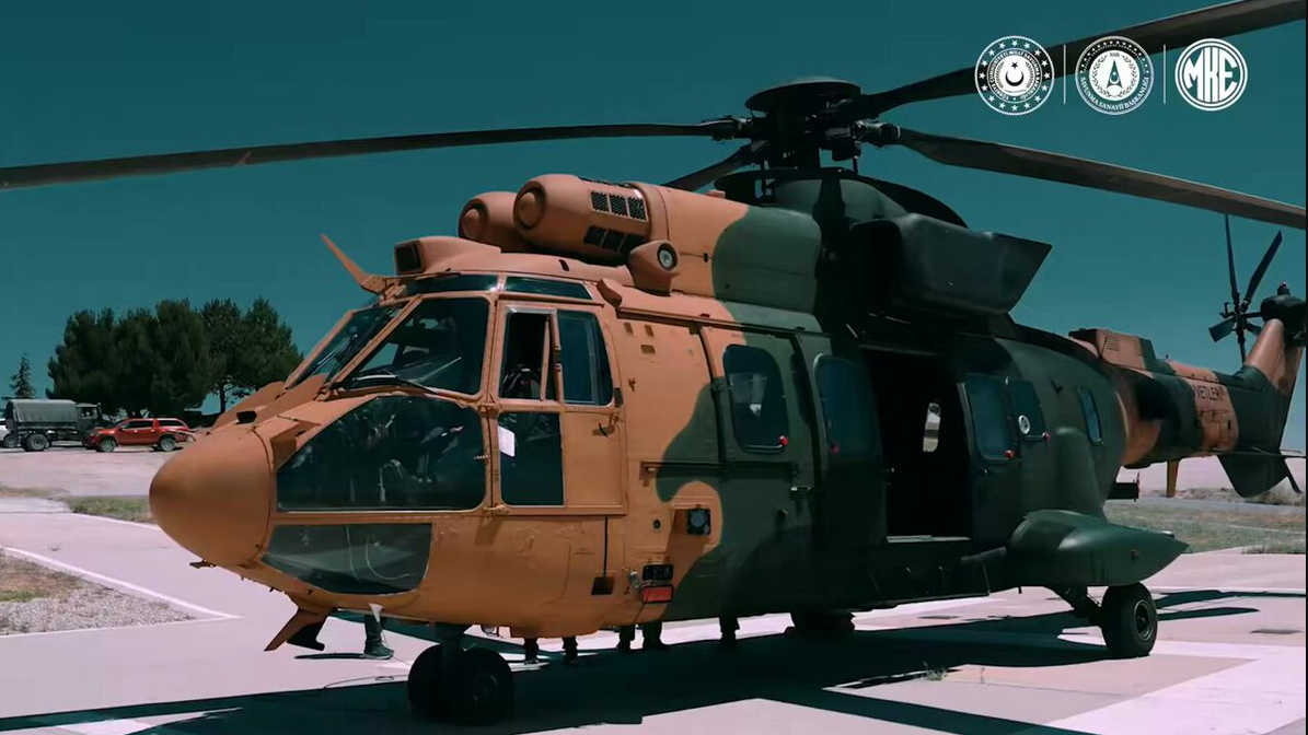 Mehmetçiğin göklerdeki yeni gücü: Yerli MMT-76 helikopterlere entegre edildi
