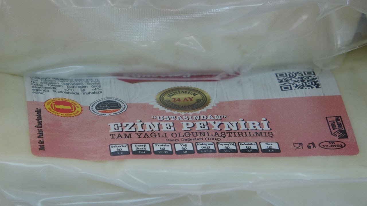 Ezine peynirinde karekod dönemi: Üretim süreci takip edilebilecek