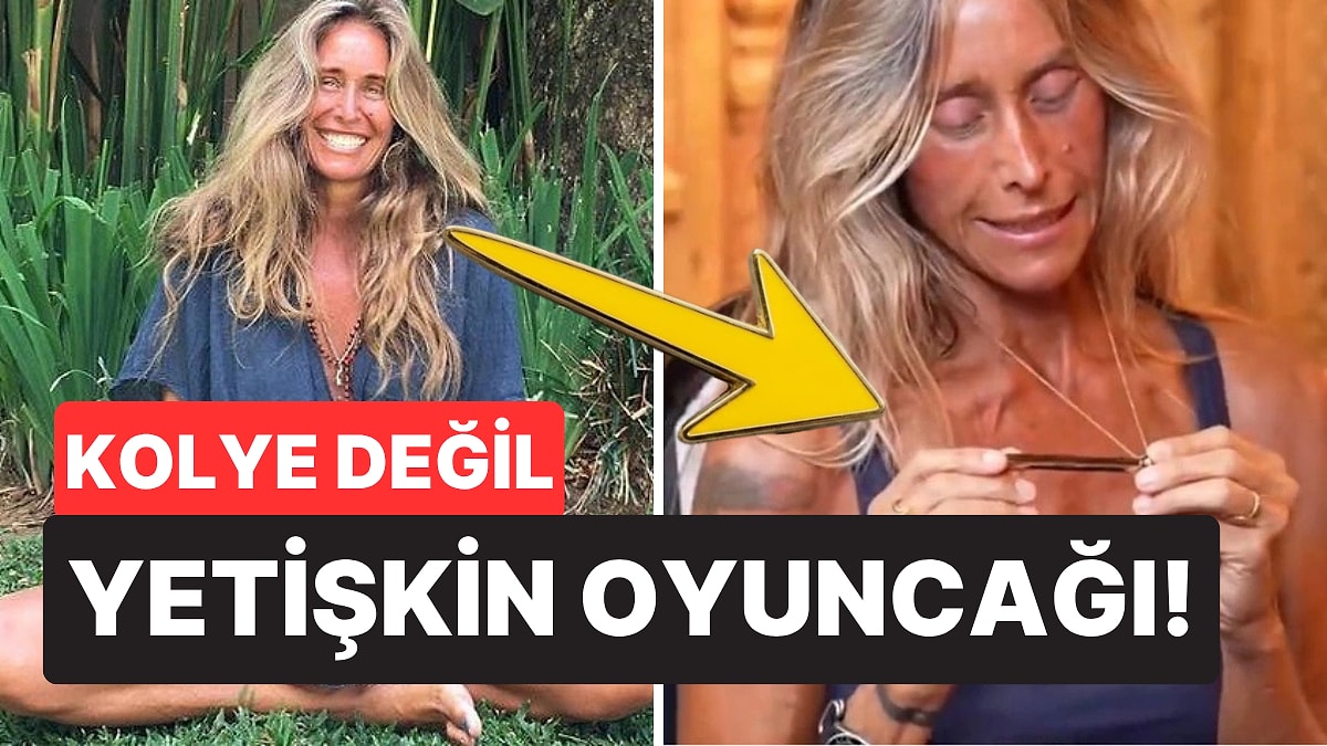 "Elimin Altında Olmasını Seviyorum": Bennu Gerede'nin Boynundaki Kolye Meğer Titreşimli Yetişkin Oyuncağıymış!
