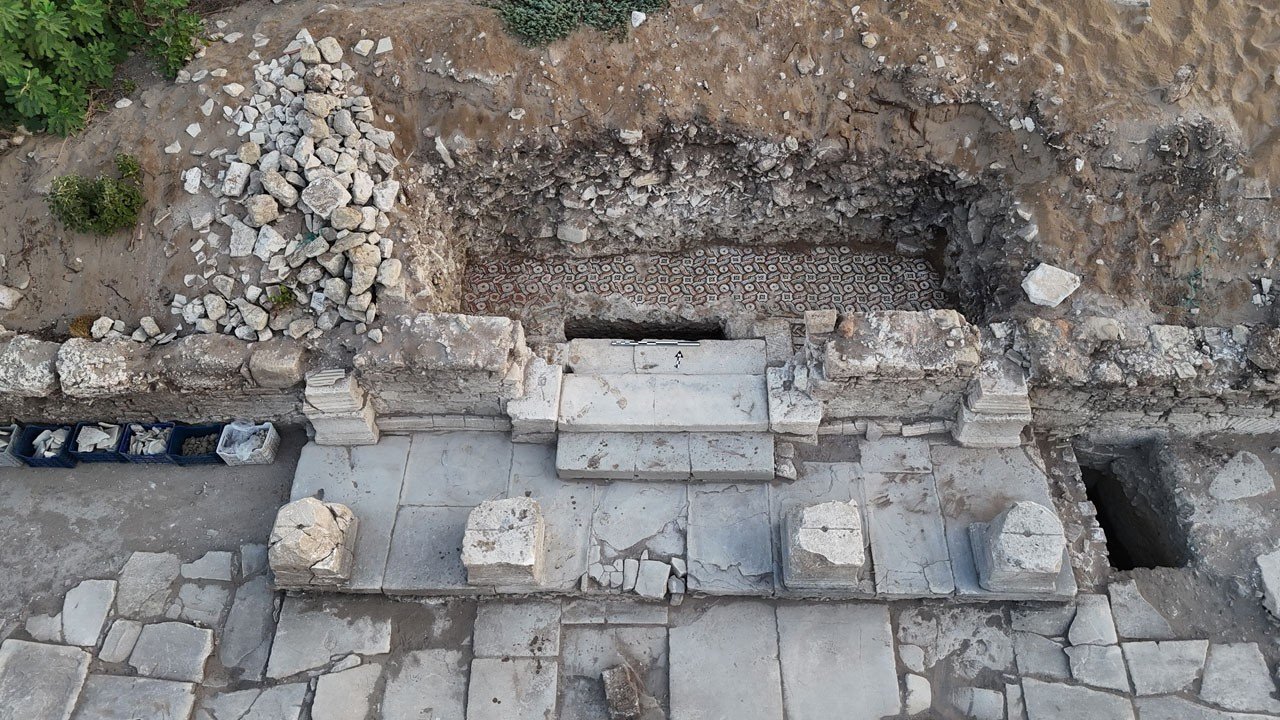 Side’de tarihi keşif: Herakles Kapısı gün yüzüne çıkarıldı