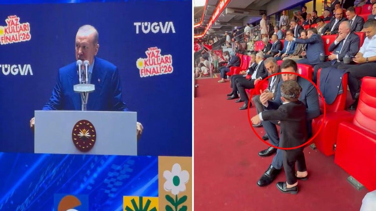 Tayyip Erdoğan’ın da katıldığı TÜGVA etkinliğine damga vuran görüntü! Resmen çılgına döndü