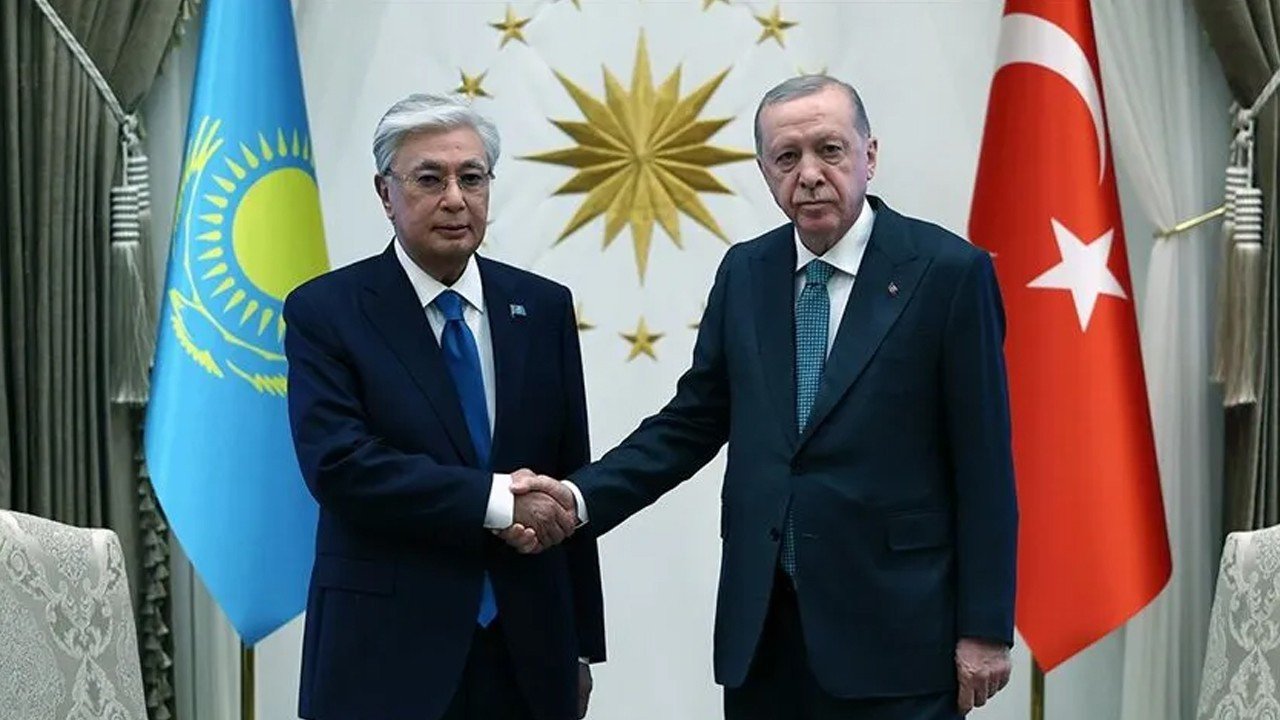 Erdoğan, Kazakistan Cumhurbaşkanı Tokayev ile görüştü