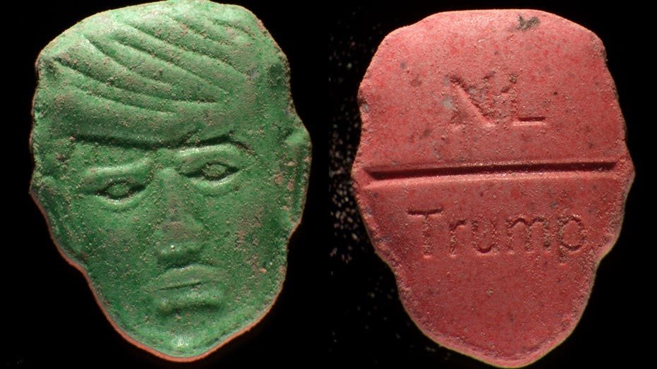 Drug institute warns that Trump-shaped ecstasy pills contain potentially fatal ingredient