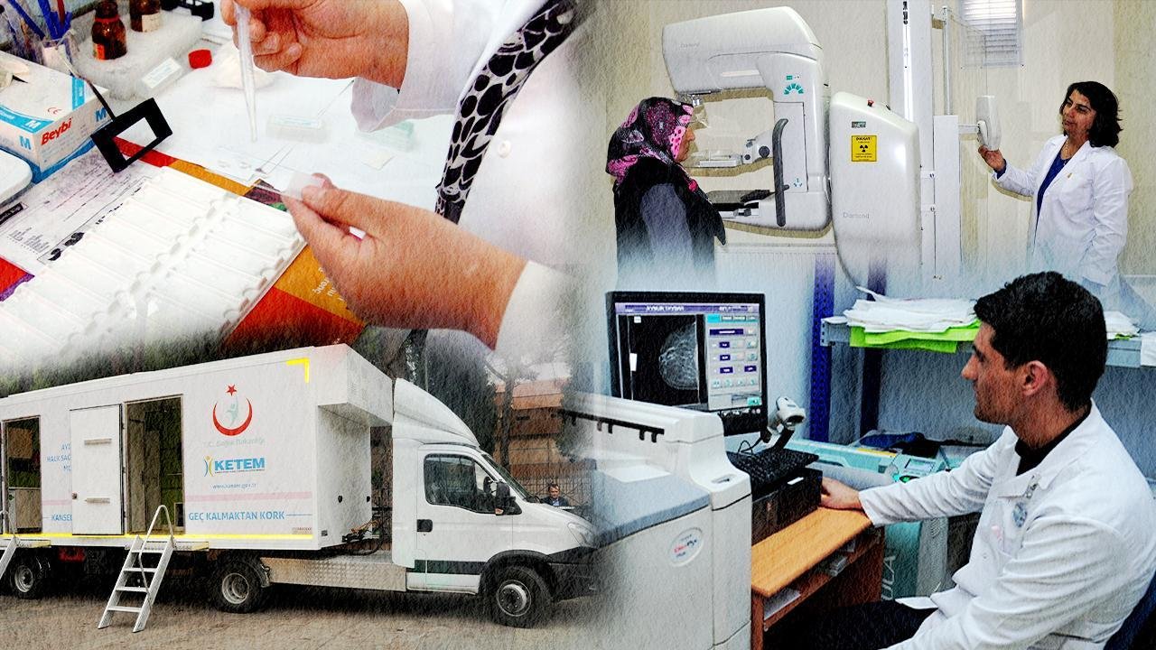 Ücretsiz kanser taramaları için 99 milyon mesaj gönderildi