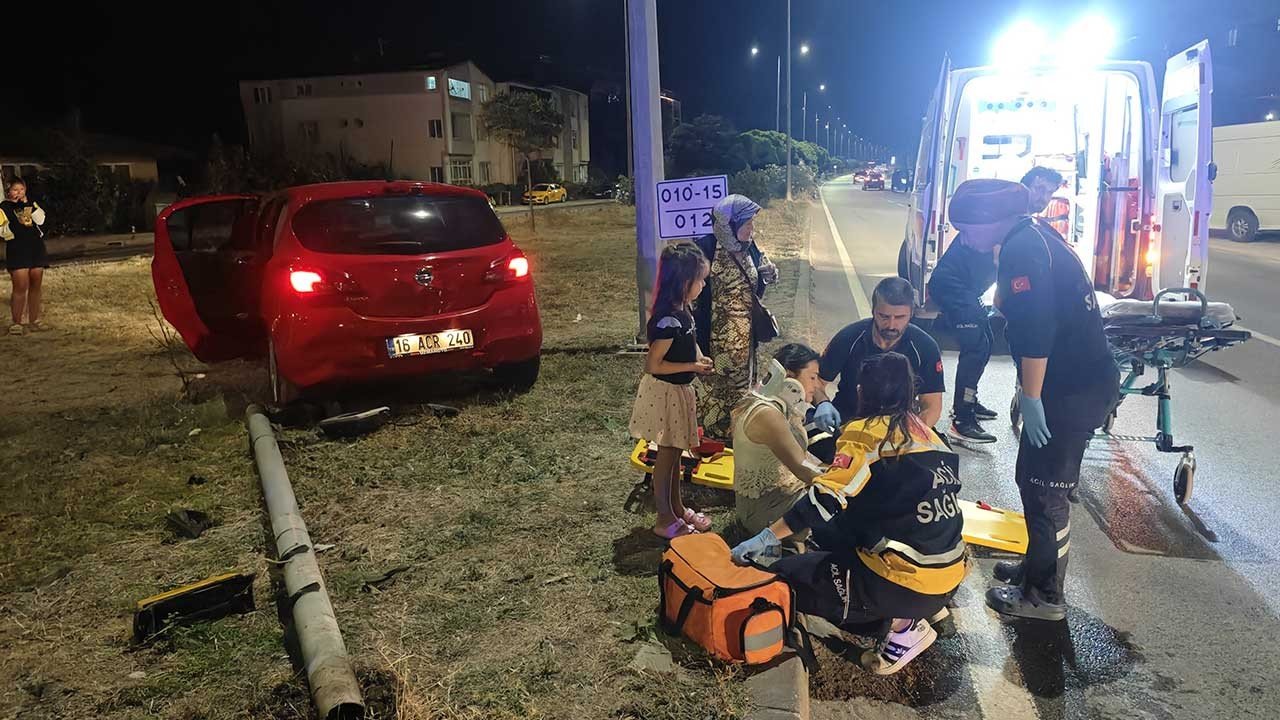 Yürekleri ağza getiren kaza! 10 kişi yaralandı