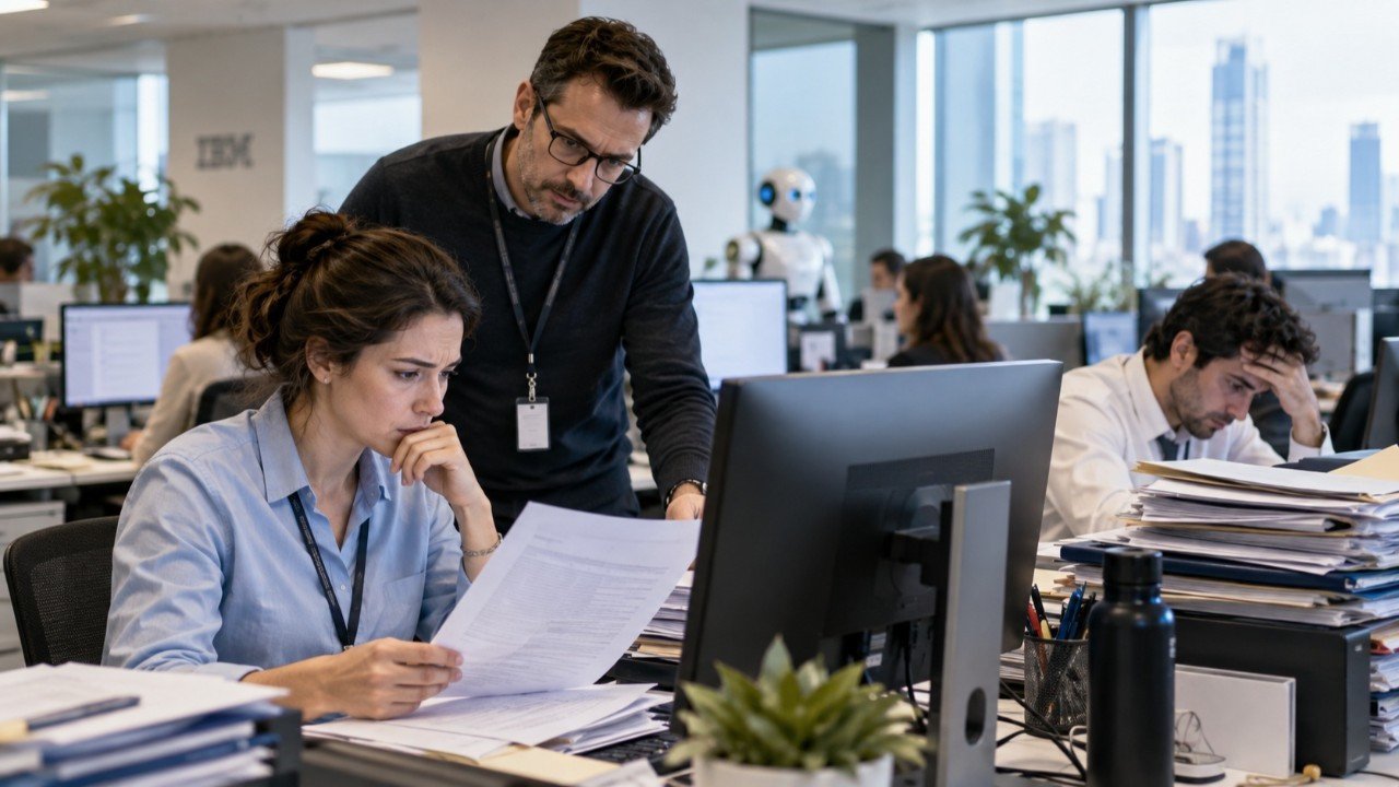 IBM araştırması: Yapay zekâ ofiste yeni yük yarattı