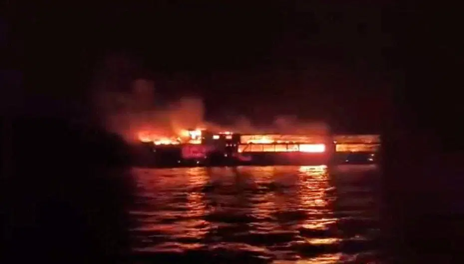 Filipinler’de feribot yangını. En az 5 ölü, 87 kişi kayıp