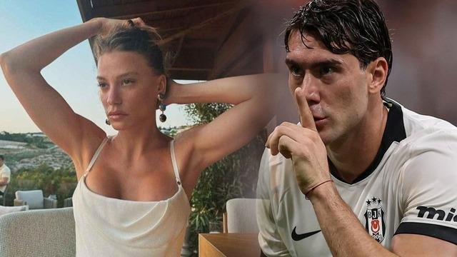 Vlahovic’ten Serenay Sarıkaya’ya dikkat çeken beğeni! Ortalık alev aldı
