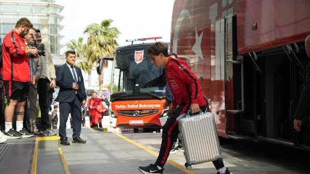 A Milli Futbol Takımı, Bursa’ya geldi