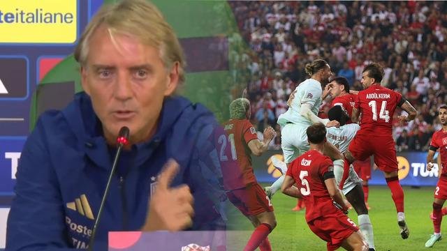 Türkiye maçı öncesi Mancini’yi kızdıran soru! Ortam bir anda gerildi
