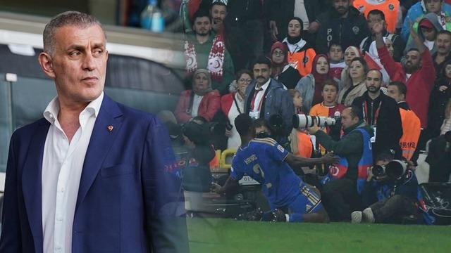 İbrahim Hacıosmanoğlu o tezahürat sonrası stadyumu terk etti!
