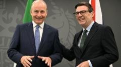 Ireland’s relationship with UK under Burnham off to ‘very good start’