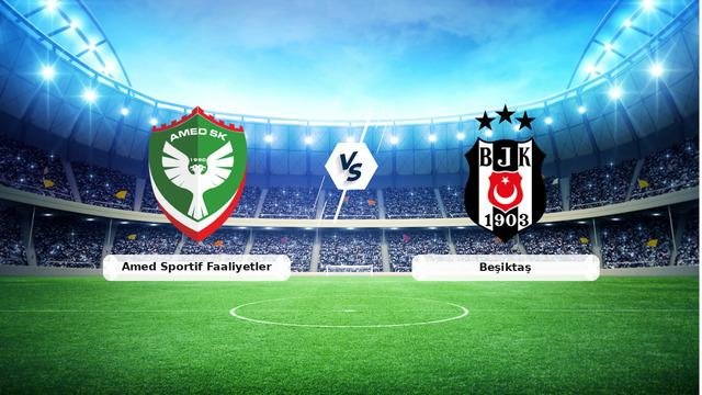 CANLI | Amed Sportif Faaliyetler – Beşiktaş Canlı Maç Anlatımı