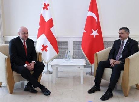 İçişleri Bakanı Çiftçi, Gürcü mevkidaşı Tamazaşvili ile görüştü! ‘Mutabakat zaptıyla beraber işbirliği daha da artacak’
