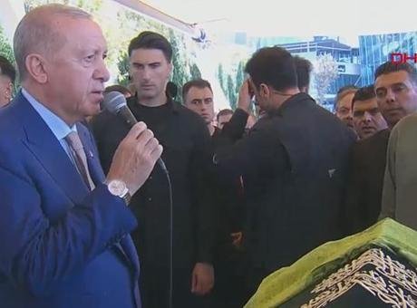 Cumhurbaşkanı Erdoğan, AK Parti Şanlıurfa Milletvekili Abdulkadir Emin Önen’in kızının cenaze töreninde
