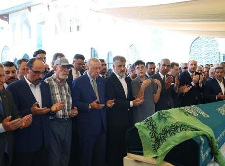 Cumhurbaşkanı Erdoğan, Fatma Zehra Önen’in cenaze törenine katıldı