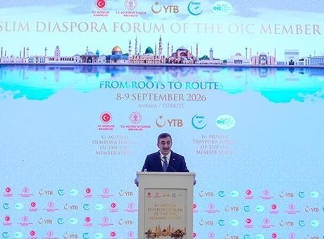 Cevdet Yılmaz’dan Diaspora Forumu’nda net duruş: Türkiye hiçbir zaman antisemitik olmamıştır