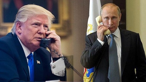 Kremlin açıkladı: Putin ile Trump görüştü