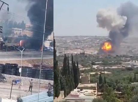 Suriye’de şiddetli patlama! Çok sayıda yaralı var