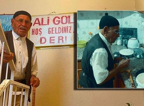 100 yaşındaki Ali Gül uzun yaşamın sırrını açıkladı! ‘Ömrümde doktora sadece bir kere gittim’