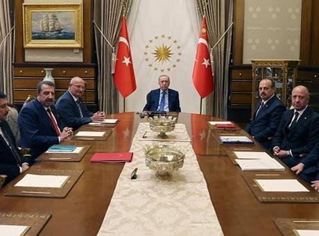Cumhurbaşkanı Erdoğan, Ankara Valisi Canbolat’ı kabul etti