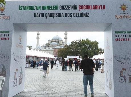 ‘İstanbul’un Anneleri’, Gazze’deki çocuklar için kermeste buluştu