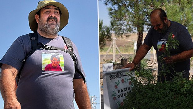 Narin Güran cinayeti: Narin’in babası Ankara’ya yürüyüş başlattı