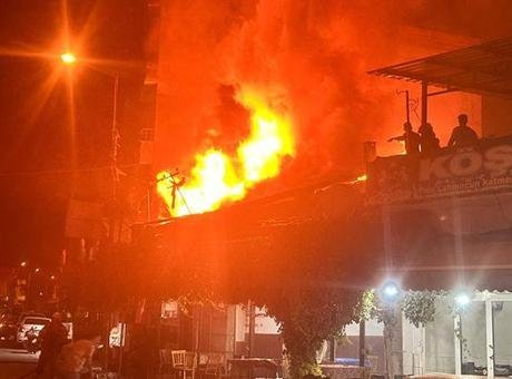 İzmir Ödemiş’te ekmek fırını yangını