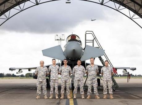 Eurofighter Typhoon için kritik ziyaret! MSB duyurdu: Türk uzmanlar İngiltere’de incelemelerde bulundu