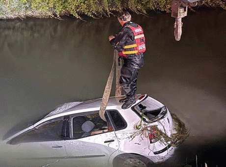 Tokat’ta gece yarısı korkunç kaza! Otomobil sulama kanalına uçtu: 2 can kaybı