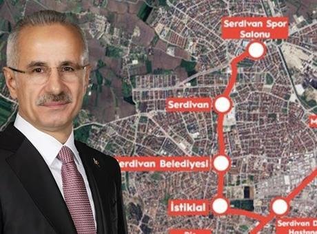 Adapazarı ile Serdivan tramvay hattıyla bağlanacak