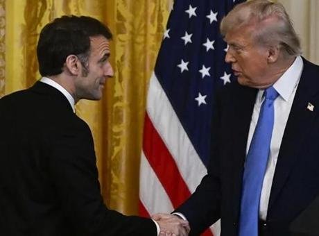 Trump ve Macron New York’ta bir araya geldi