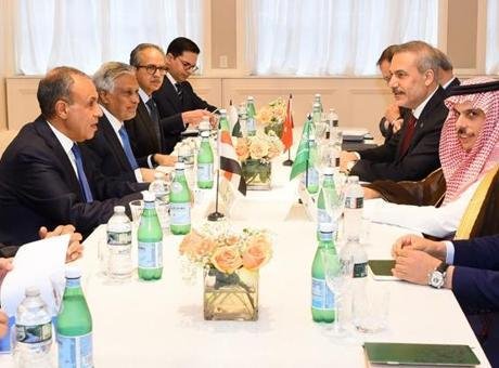 Dışişleri Bakanı Hakan Fidan, Türkiye-Mısır-Pakistan-Suudi Arabistan Dışişleri Bakanları Toplantısı’na katıldı