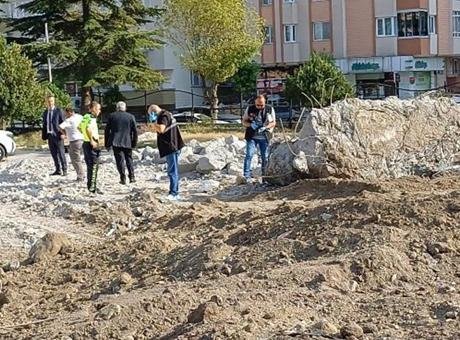 Okul binasının yıkımı sırasında ortaya çıktı: Kafatası ve kemik parçaları