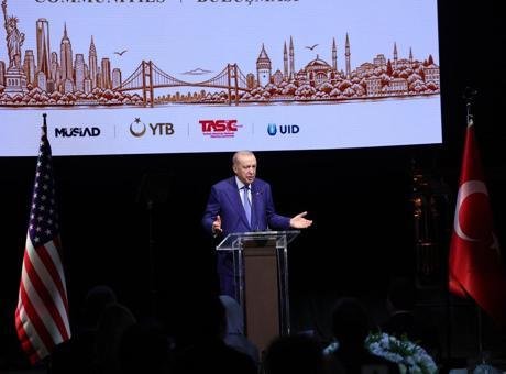 Cumhurbaşkanı Erdoğan New York’ta Türk ve Müslüman toplumuyla buluştu: Entegrasyona evet, asimilasyona hayır