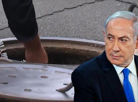 Kanalizasyonda Netanyahu paniği!