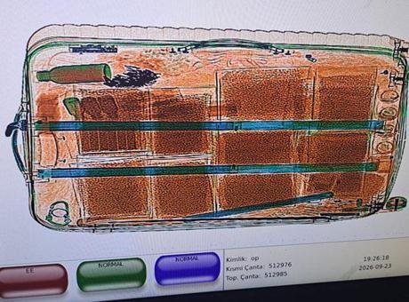 Valizleri X-Ray’de alarm verdi! İstanbul Havalimanı’nda şoke eden yakalama